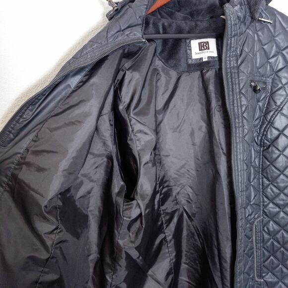 Laundry by Design Women’s Quilted Jacket 3X Zip Front Commuter Layer Chic Winter - Picture 7 of 11